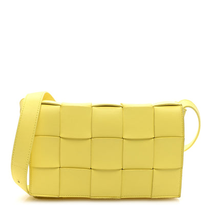 Bottega Veneta Nappa Maxi Intreccio Cassette Bag Lemonade 1 of 10