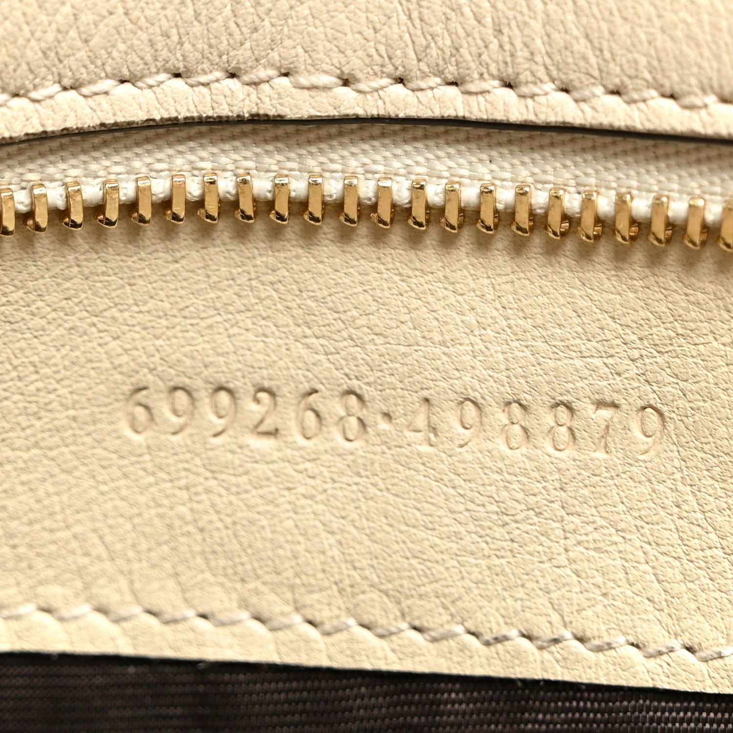 Gucci Roxy Calfskin Blondie Chain Shoulder Flap Bag Mystic White 7 of 11
