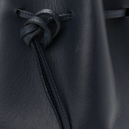 Mansur Gavriel Calfskin Bucket Bag Blu 14 of 14