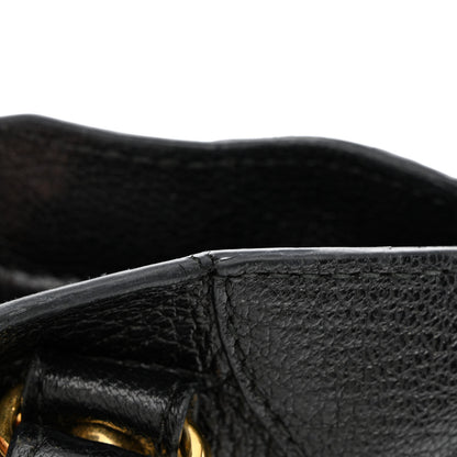 Balenciaga Chevre Gold Metallic Edge Hardware Mini City Black 16 of 19