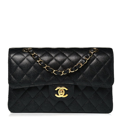 Chanel Caviar Quilted Small Double Flap Black 1 of 9