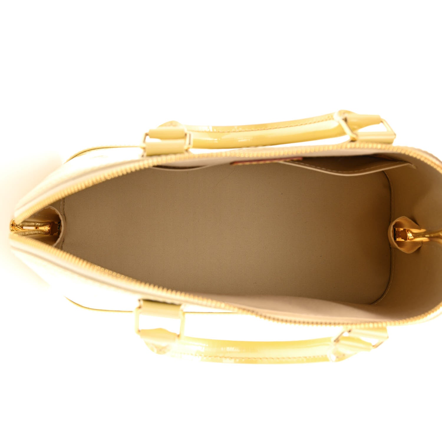 Louis Vuitton Vernis Alma PM Blanc Corail 5 of 10