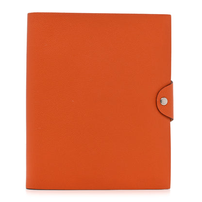 Hermes Togo Ulysse MM Notebook Cover Orange 1 of 7