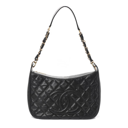 Chanel Caviar Quilted Timeless CC Shoulder Bag Black 1 of 10