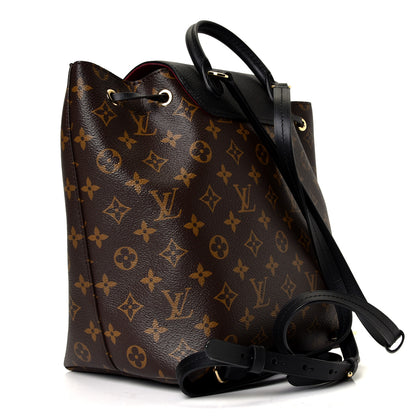 Louis Vuitton Monogram Montsouris PM Black 2 of 4
