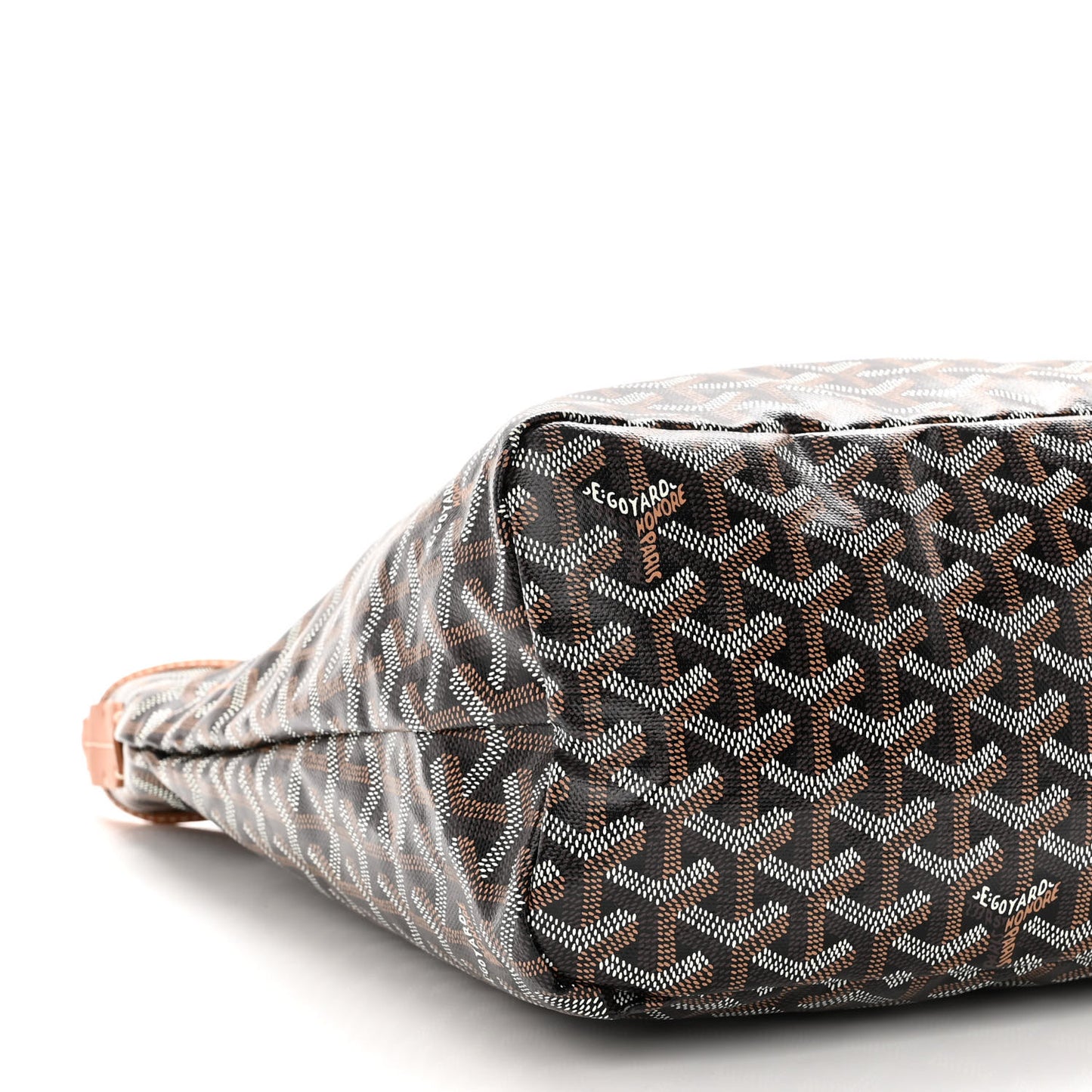 Goyardine Boheme Hobo Black Gold