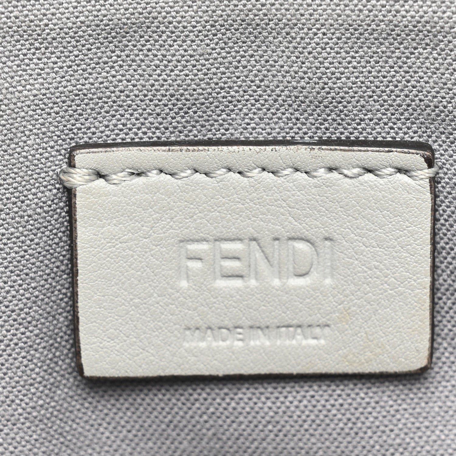 Fendi Vitello Dolce Studded Mini 2Jours Pouch Ardesia Multicolor 7 of 16