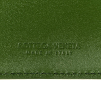 Bottega Veneta Nappa Maxi Intrecciato Bi-Fold Wallet Avocado 6 of 7