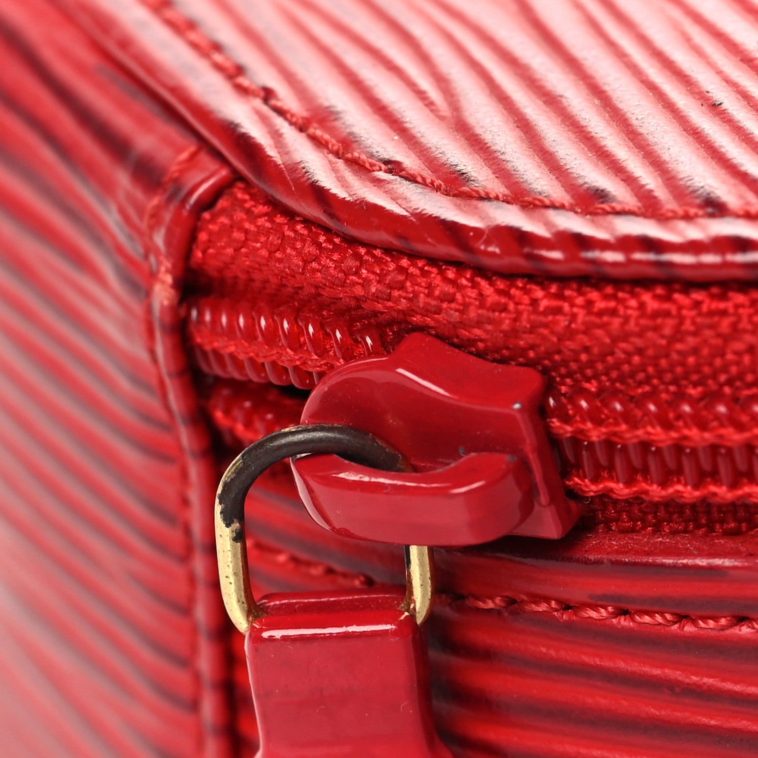 Louis Vuitton Epi Ecrin Bijoux 10cm Jewelry Box Case Red 8 of 8
