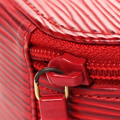 Louis Vuitton Epi Ecrin Bijoux 10cm Jewelry Box Case Red 8 of 8