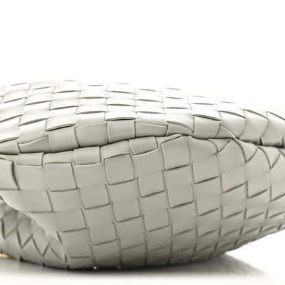 Bottega Veneta Nappa Intrecciato Sardine Bag Agate Grey 10 of 11