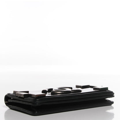 Chanel Lambskin and Plexiglass Boy Brick Flap Black 4 of 7