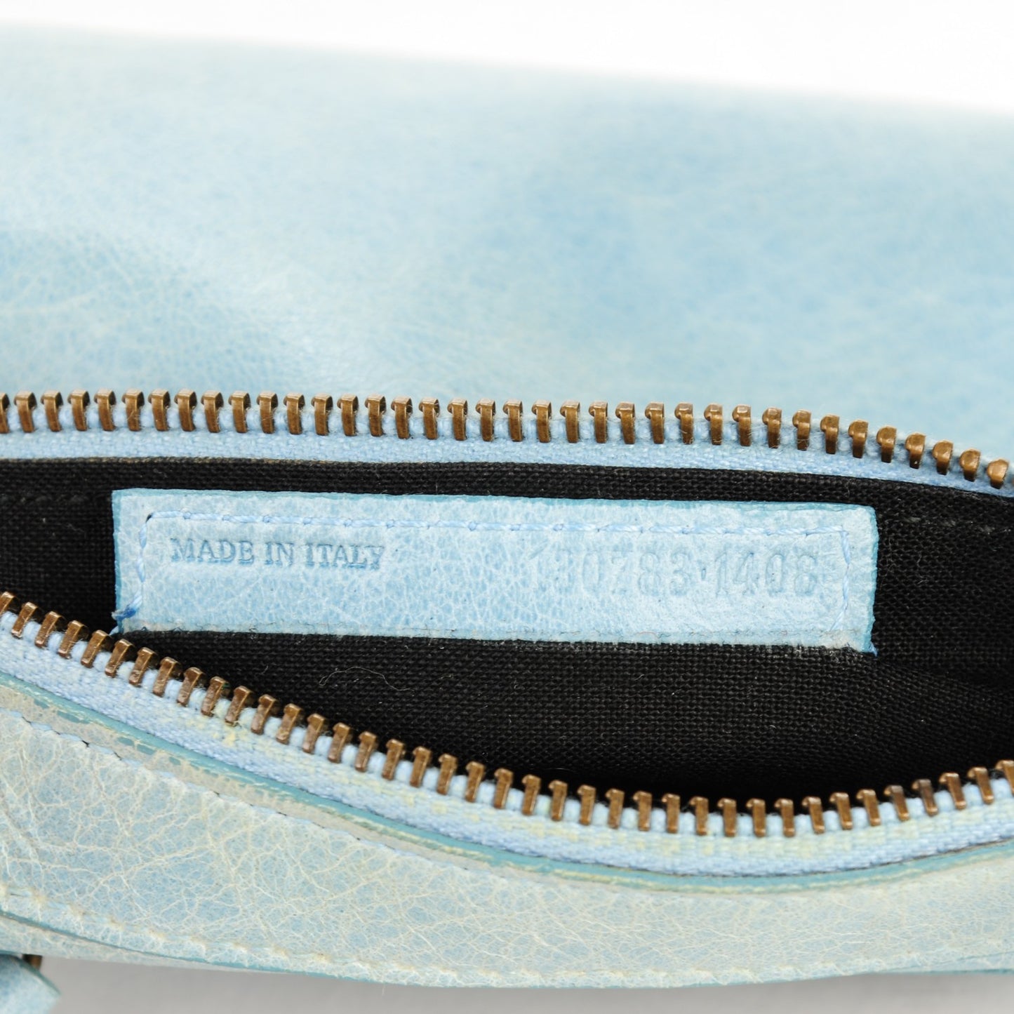 Chevre Classic Hardware M Porte-Monnaie Coin Purse Sky Blue