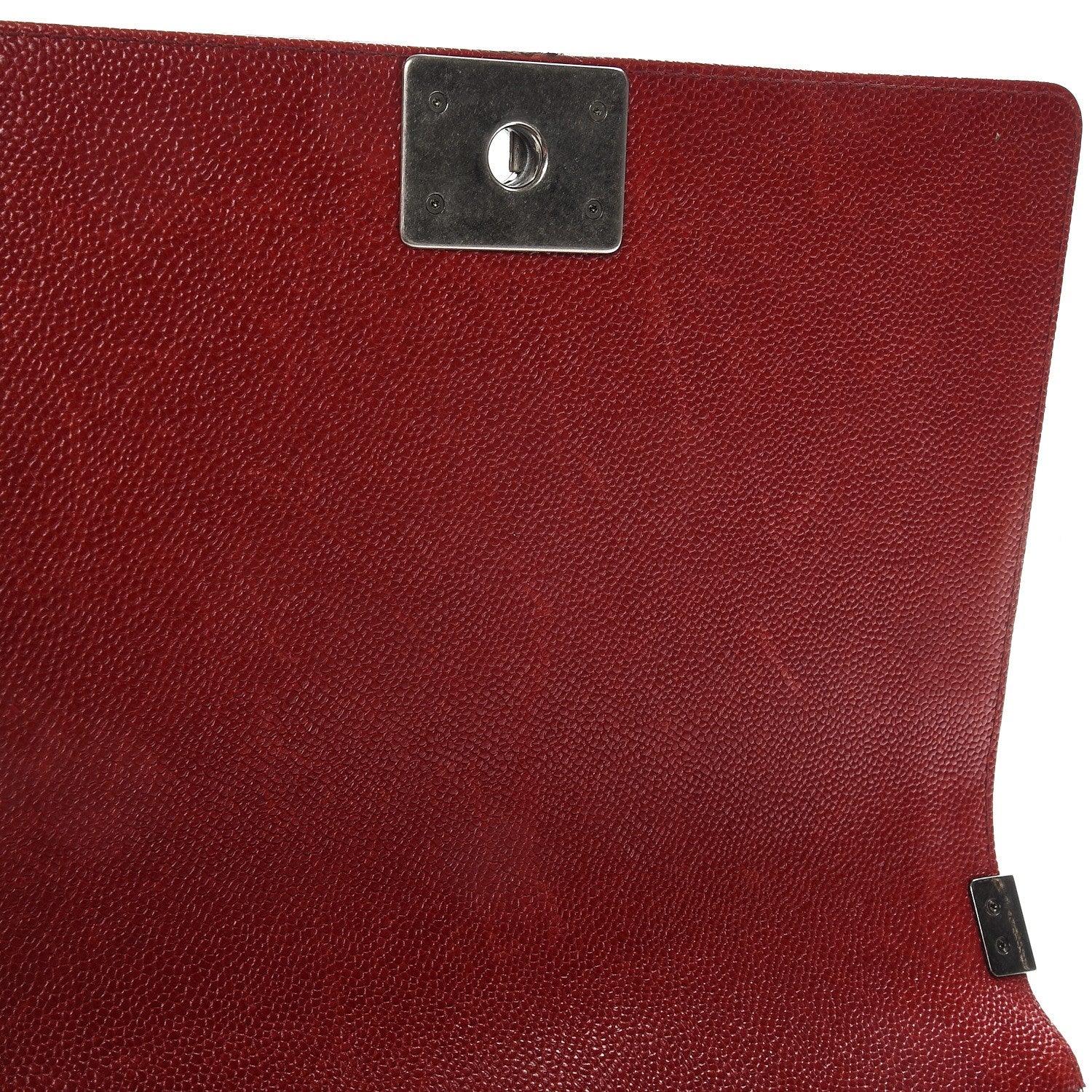 Chanel Caviar Quilted New Medium Boy Flap Dark Red 12 of 12