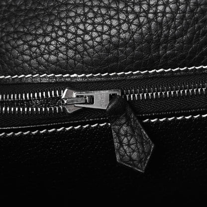 Hermes Taurillon Clemence Kelly Retourne 28 Black 15 of 27