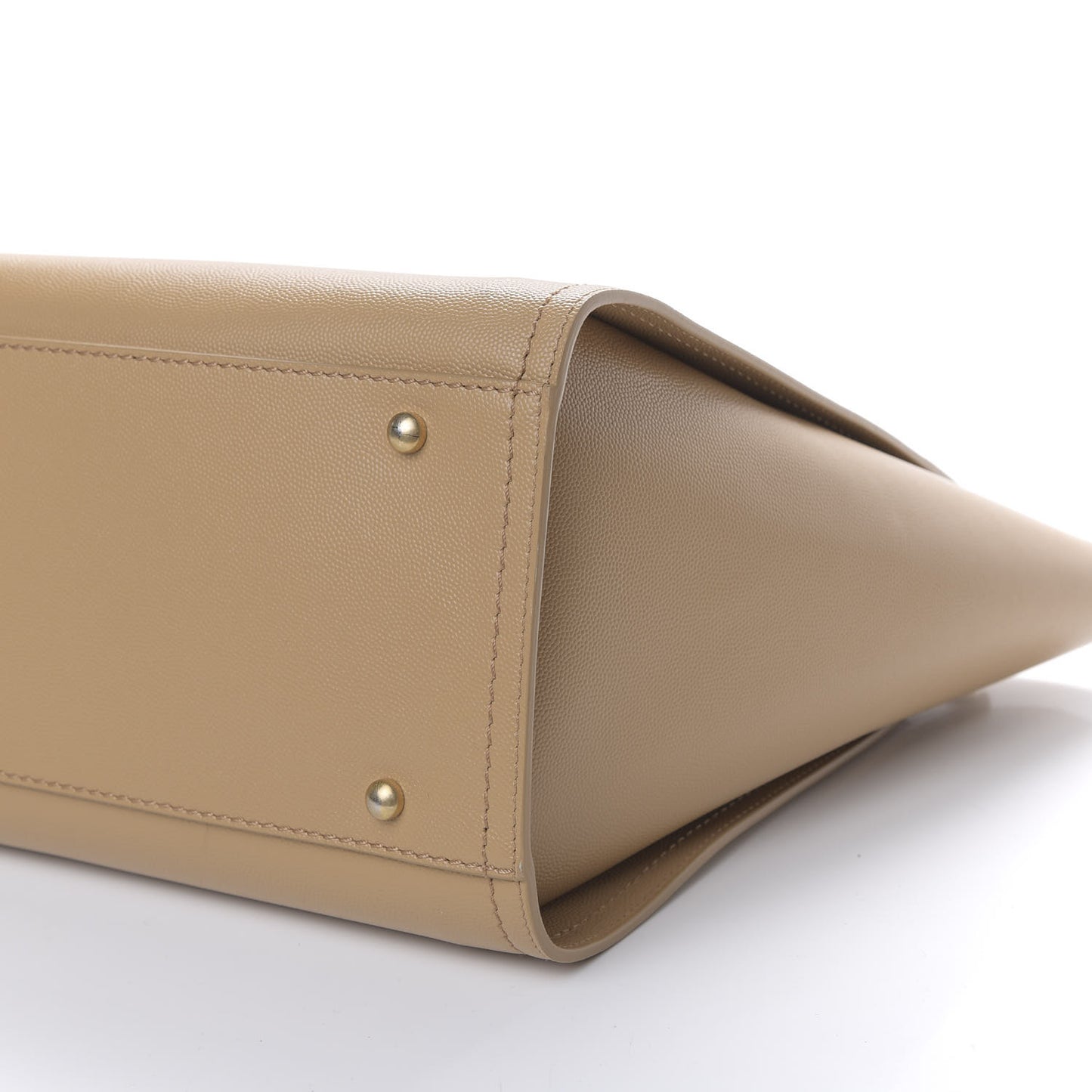 Caviar Small Studded Deauville Tote Beige