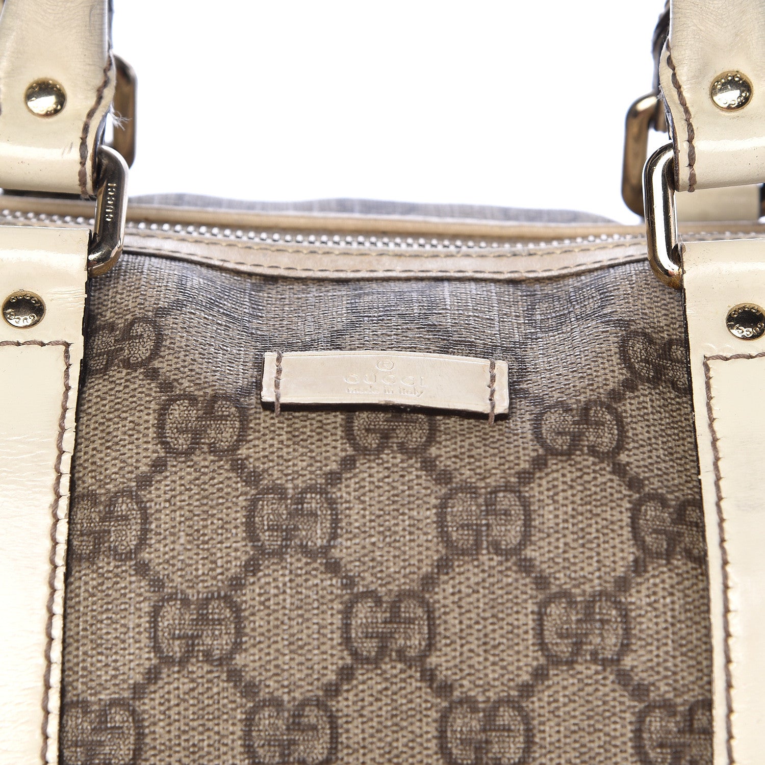 Gucci GG Plus Monogram Medium Joy Boston Off White 18 of 18