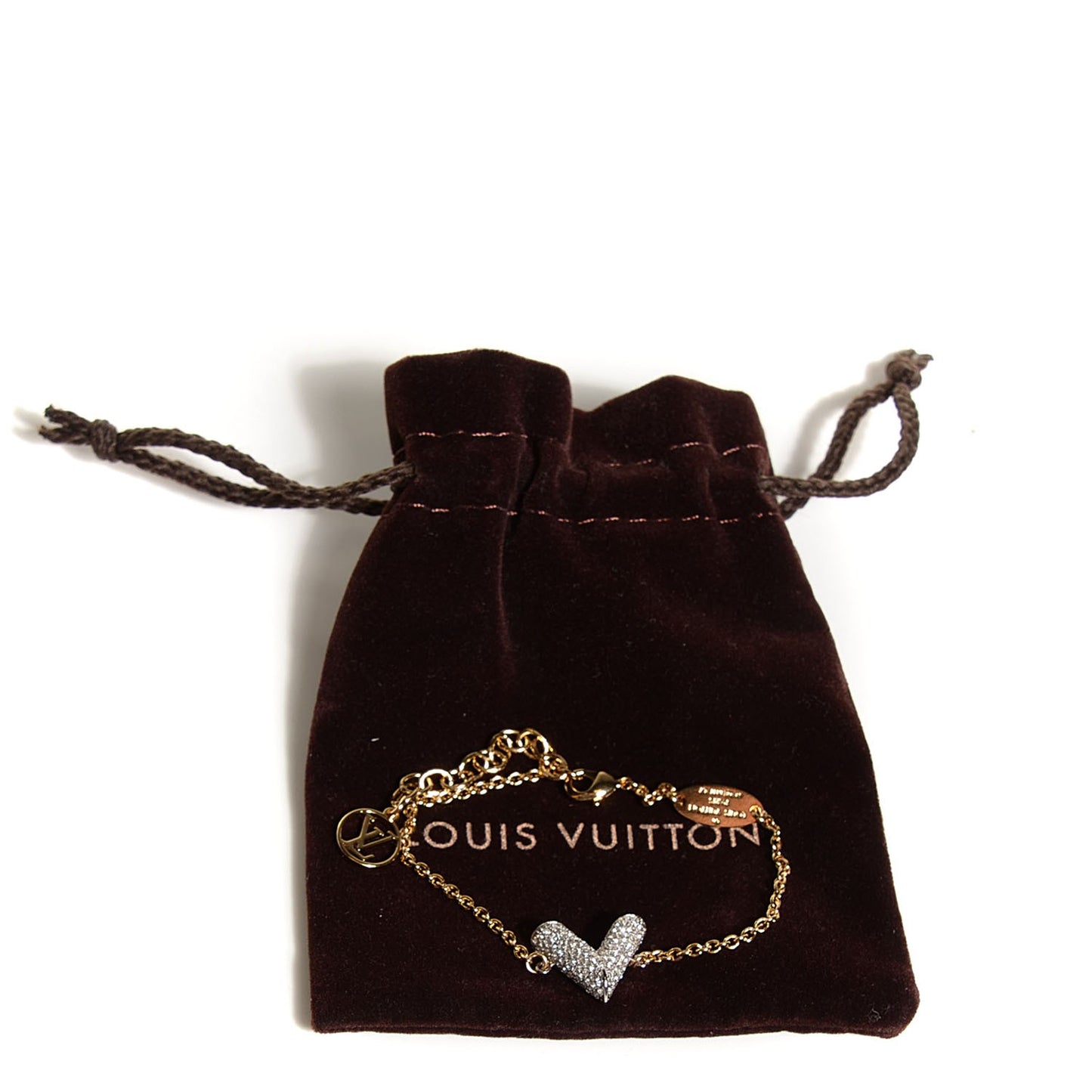 Swarovski Essential V Strass Bracelet Gold