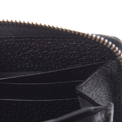 Gucci Calfskin Web Zip Around Wallet Black 6 of 8