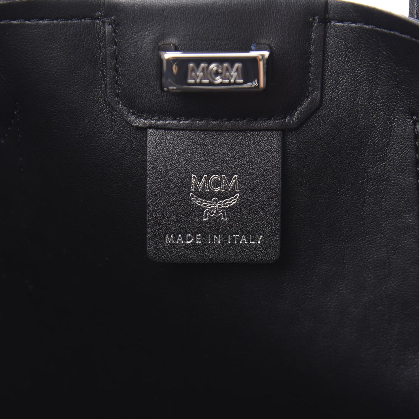Visetos Small Gunta Shopper Cognac Black