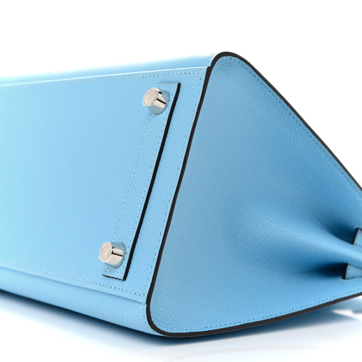 Epsom Birkin Sellier 25 Celeste