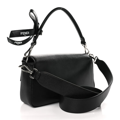 Fendi X MARC JACOBS Nappa Logo Medium Baguette Black 3 of 9