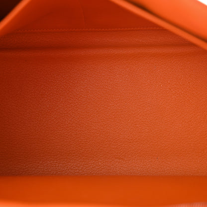 Hermes Togo Kelly Sellier 35 Orange 5 of 15