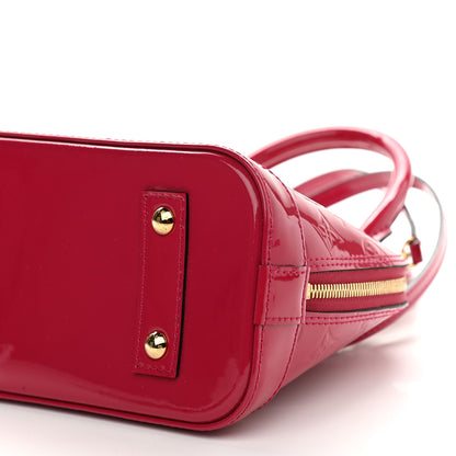 Louis Vuitton Vernis Alma BB Rose Indien 6 of 9