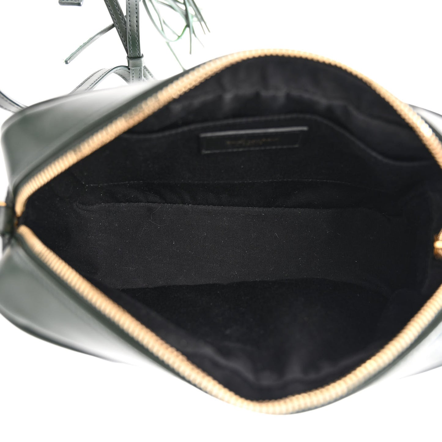 Calfskin Matelasse Monogram Lou Camera Bag Military Green