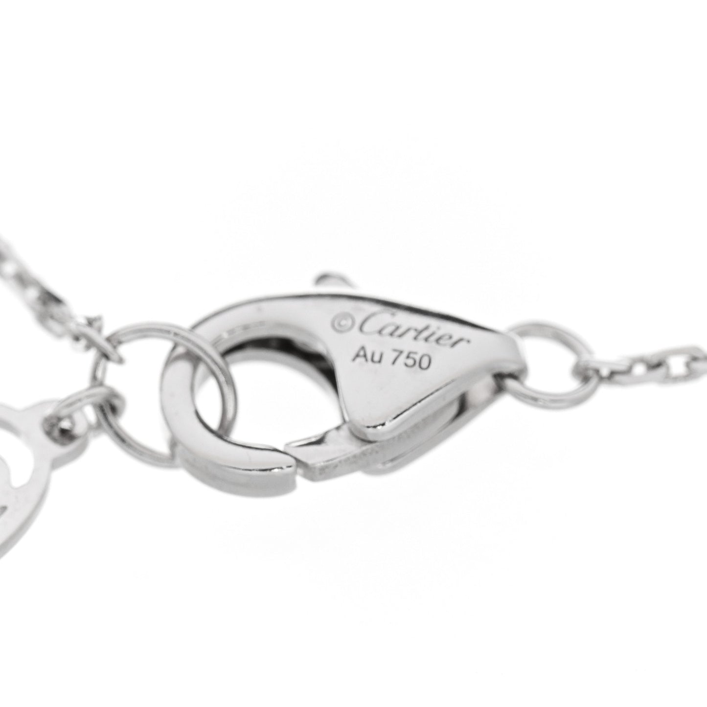 18K White Gold Diamond XS D'Amour Bracelet