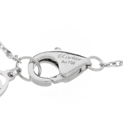 Cartier 18K White Gold Diamond XS D'Amour Bracelet 3 of 4