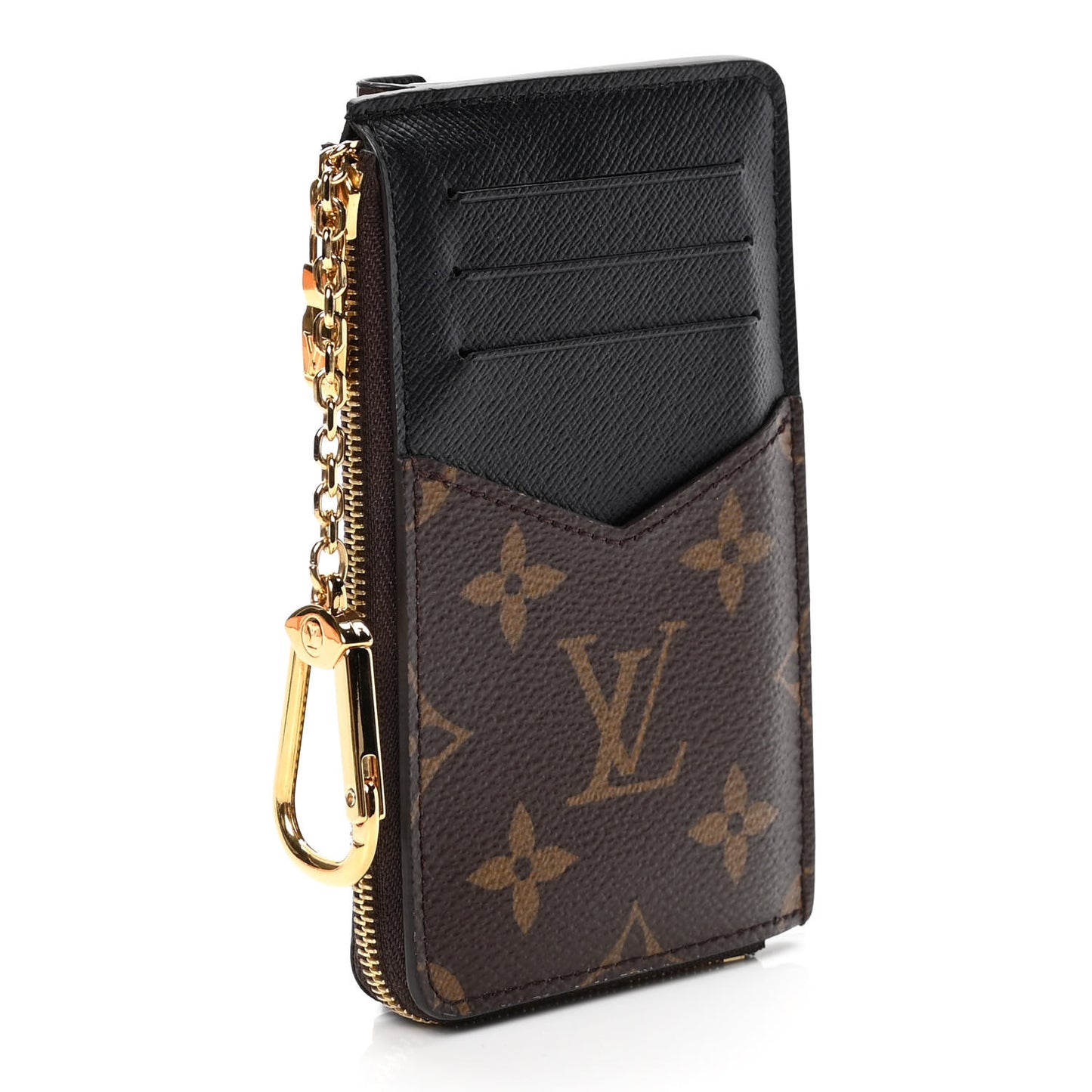 Monogram Recto Verso Card Holder Black