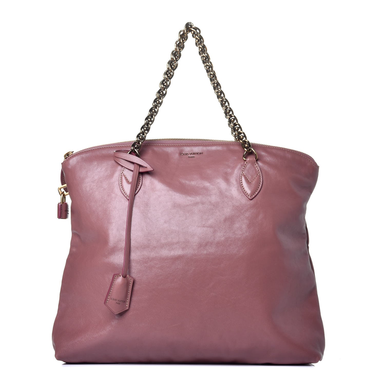 Louis Vuitton Cuir Boudoir Lockit Chain Rose 1 of 8