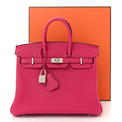 Hermes Togo Birkin 25 Rose Mexico 11 of 11