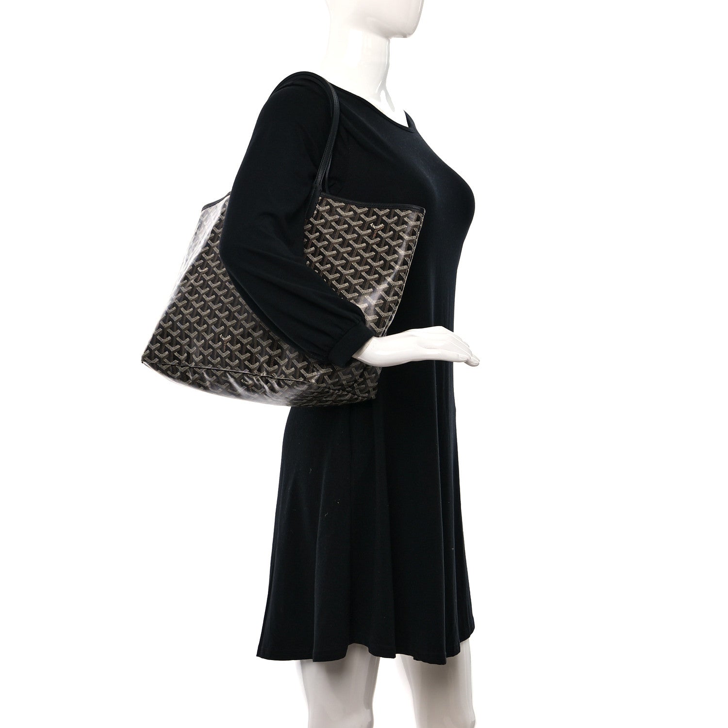 Goyard Goyardine Saint Louis PM Black 3 of 10