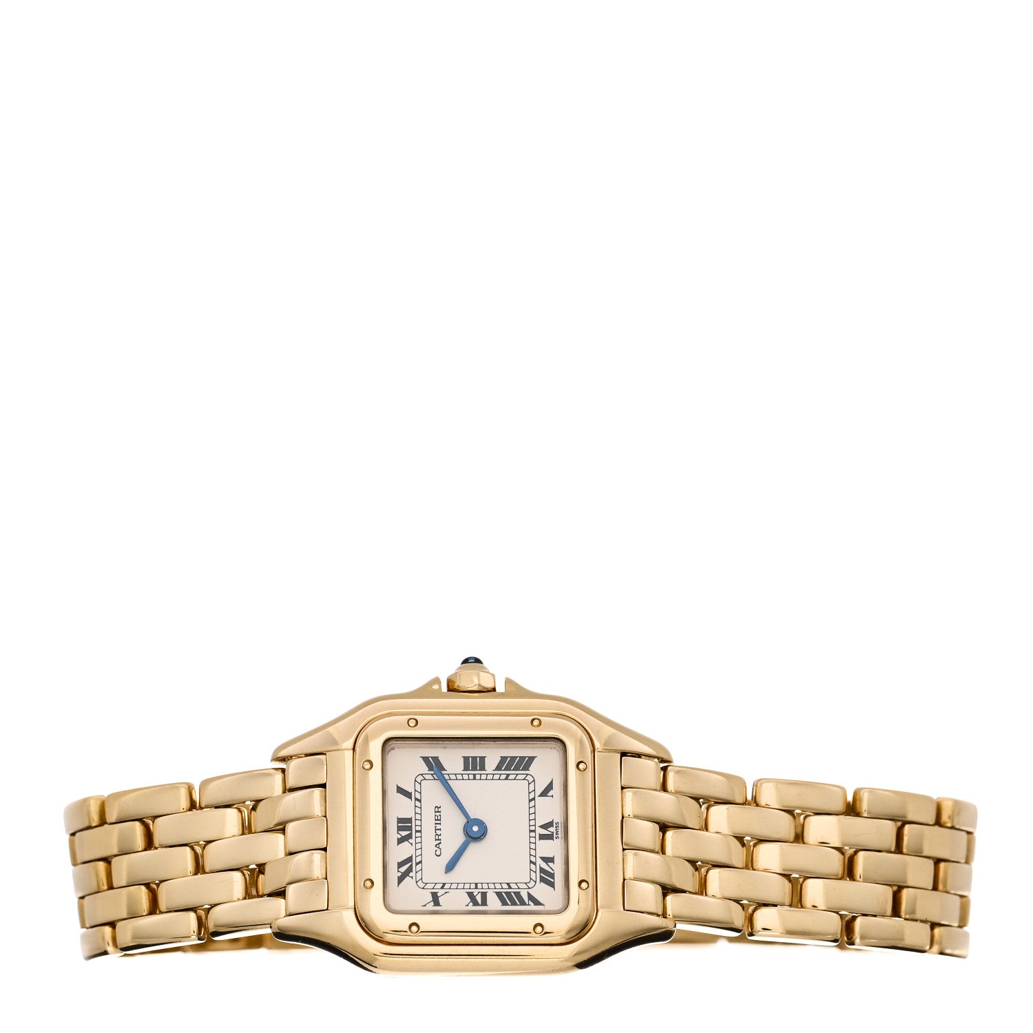 Cartier 18K Yellow Gold 22mm Panthere Quartz Watch 2 of 4
