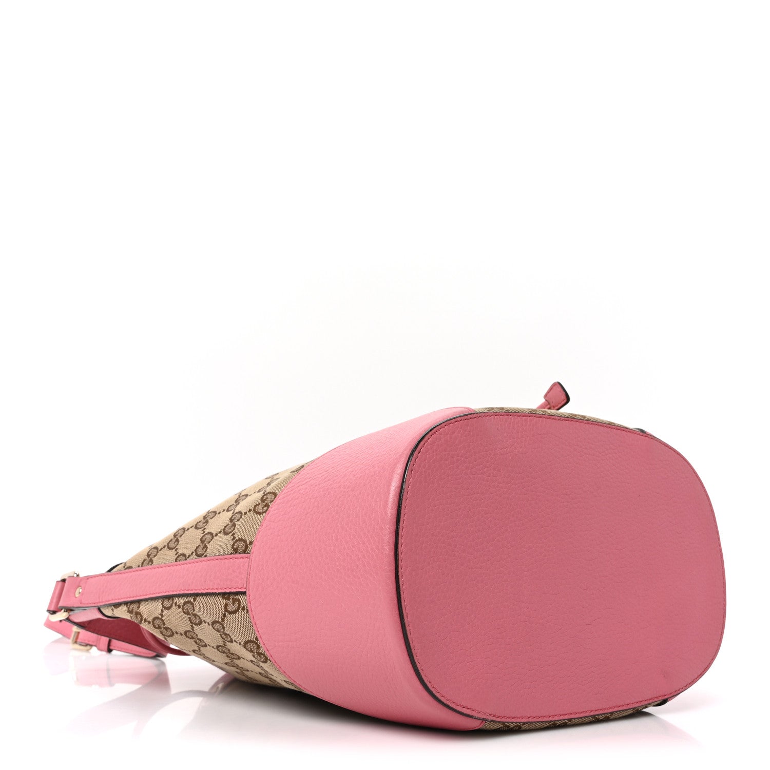 Gucci GG Monogram Calfskin Bucket Bag Pink 1777941 – FASHIONPHILE