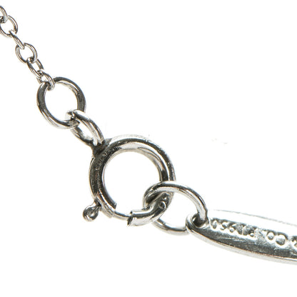 Tiffany Platinum Blue Sapphire Elsa Peretti Color By The Yard Bracelet 7 of 8