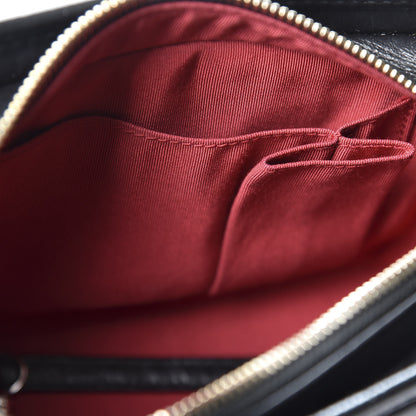 Chanel Aged Calfskin Quilted Small Gabrielle Hobo Black 5 of 10