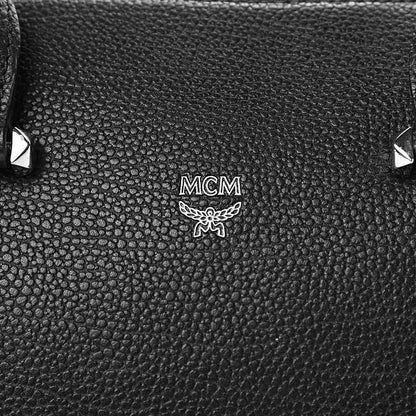 MCM Grained Calfskin Medium Ella Boston Black 10 of 10