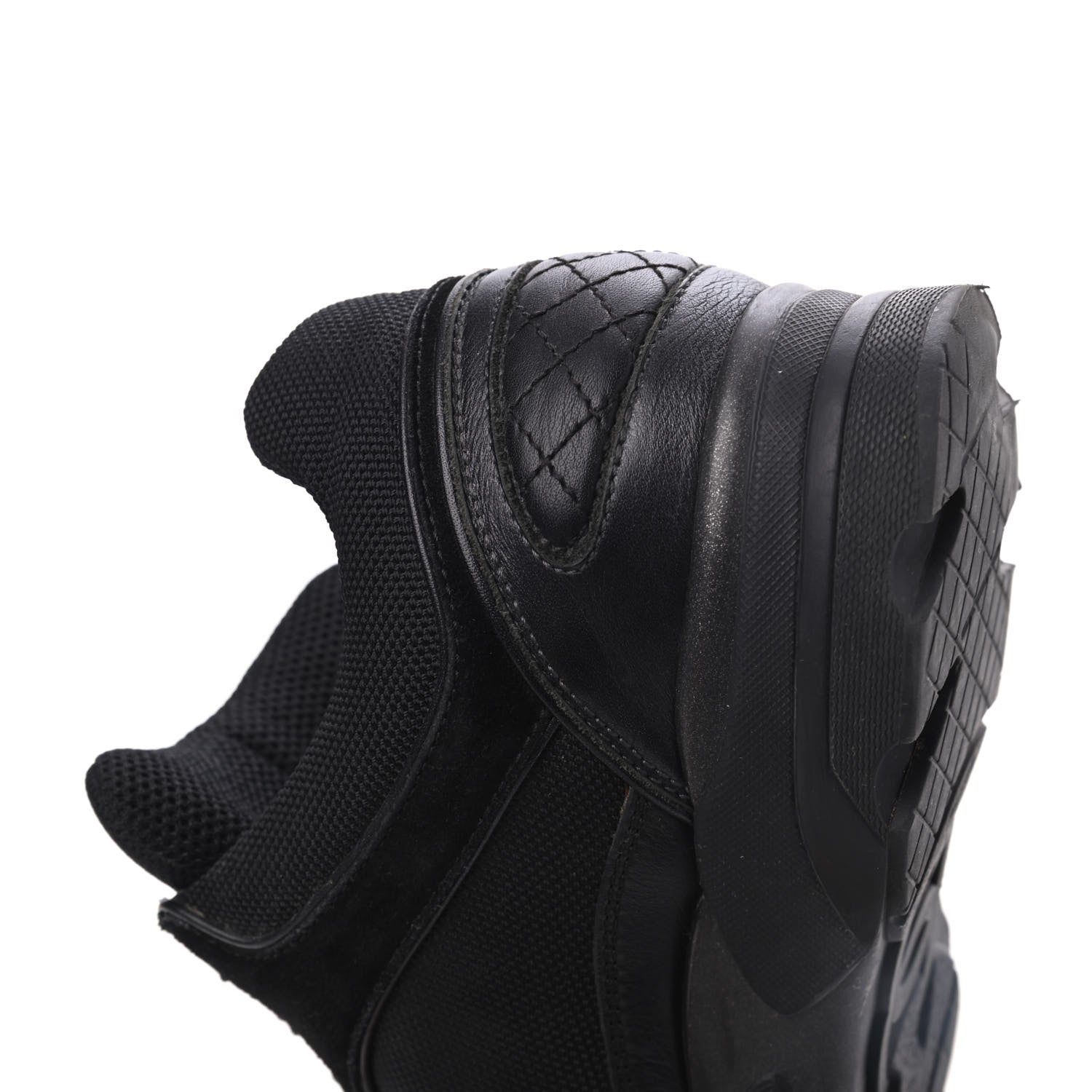 Chanel Toile Suede Calfskin CC Sneakers 39 Black 12 of 23