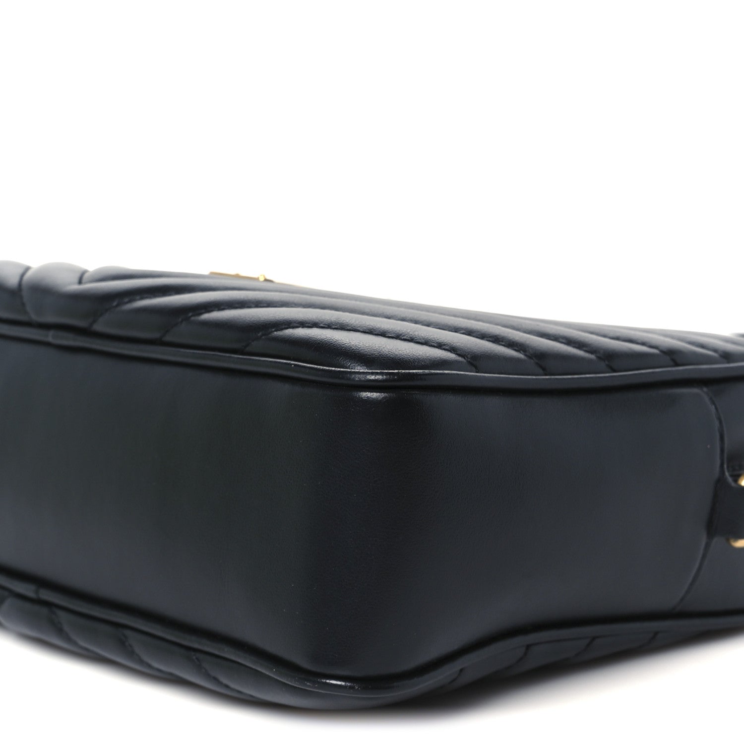 Saint Laurent Calfskin Matelasse Monogram Lou Camera Bag Black 10 of 10