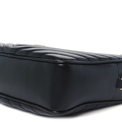 Saint Laurent Calfskin Matelasse Monogram Lou Camera Bag Black 10 of 10