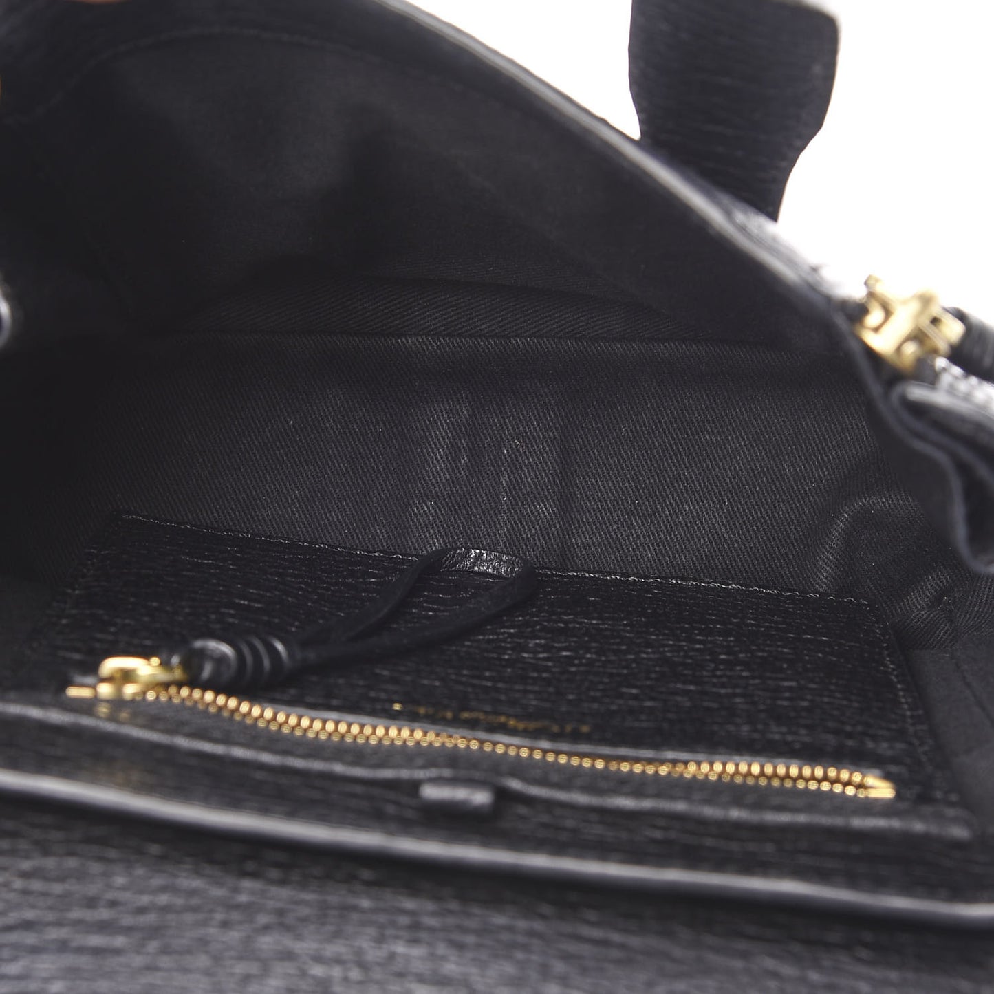 3.1 Textured Calfskin Mini Pashli Satchel Black