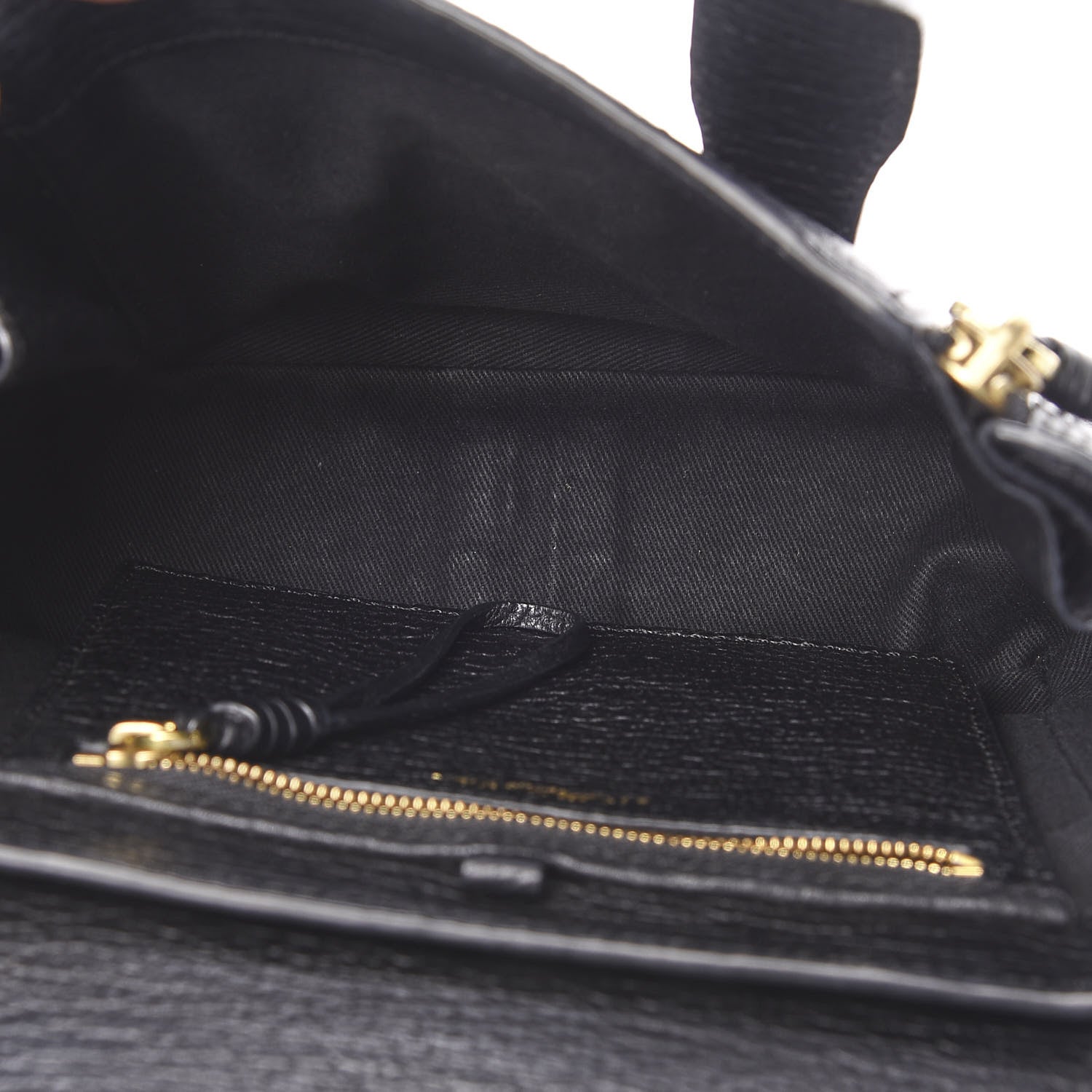 3.1 Phillip Lim 3.1 Textured Calfskin Mini Pashli Satchel Black 5 of 13