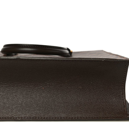 Louis Vuitton Damier Ebene Sac Plat 13 of 14