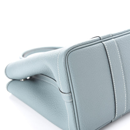 Hermes Negonda Garden Party 30 TPM Bleu Lin 7 of 11