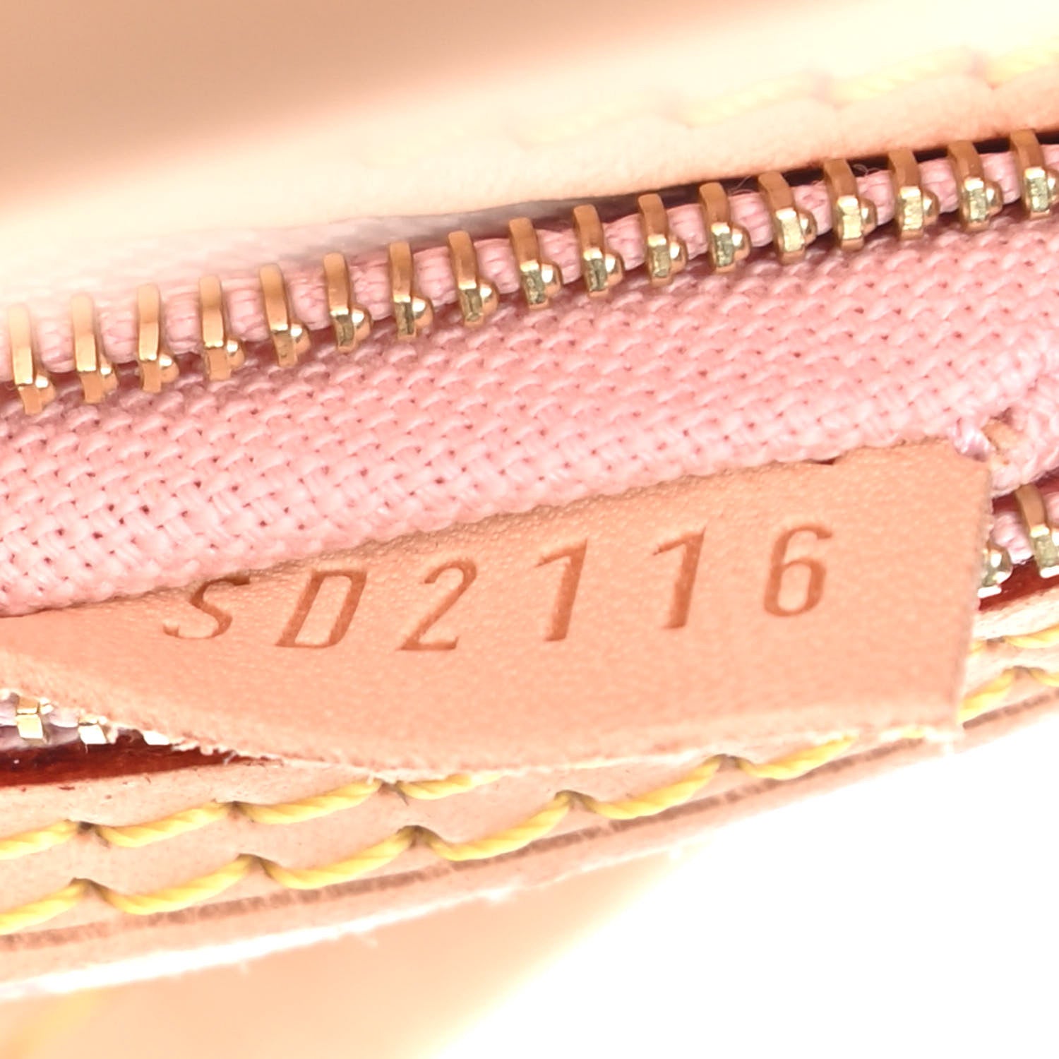 Louis Vuitton Damier Azur Delightful PM Rose Ballerine 7 of 9