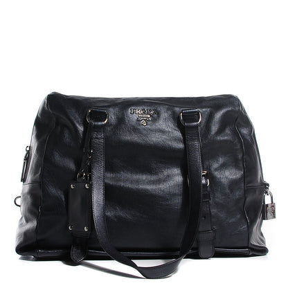 Prada Vitellino Mordo Shoulder Bag Anthracite 1 of 10