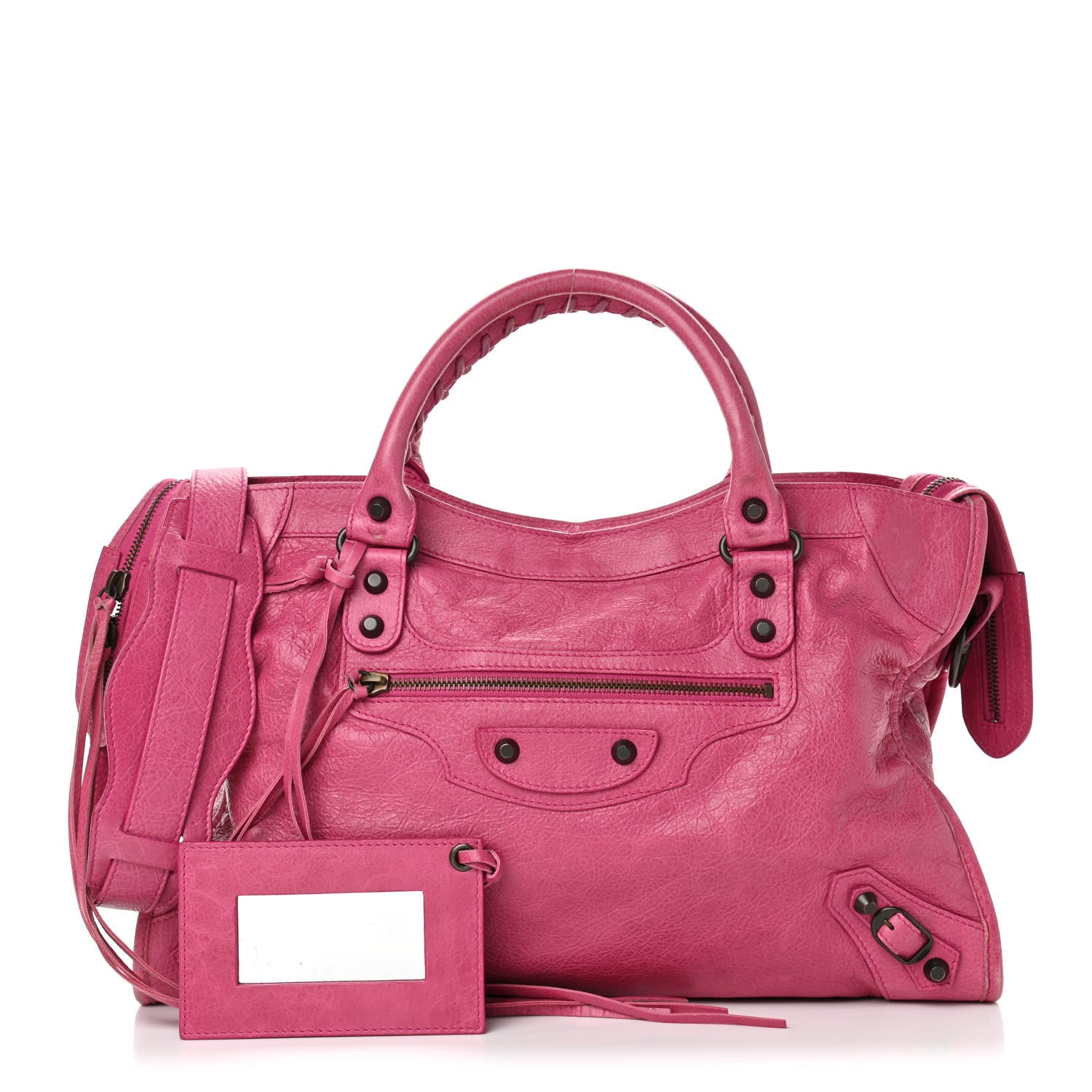Balenciaga Agneau Classic Hardware City Cyclamen Fucsia 1 of 7